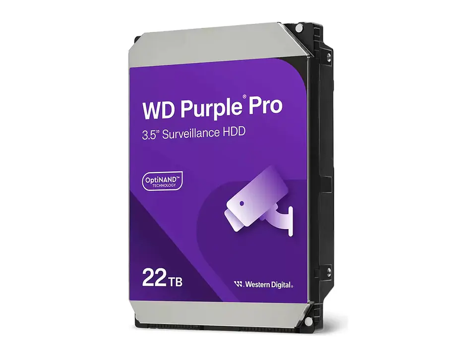 Western Digital WD221PURP - Disco duro WD Purple Pro 22TB, SATA, 7200 rpm, 3.5