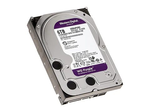 Western Digital WD64PURZ - Disco Duro 6TB Wd Purple 3.5"