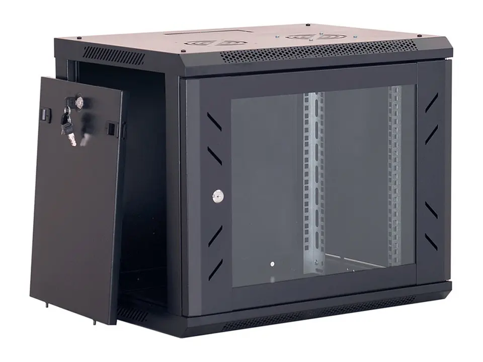 Finen WM6615 - Gabinete de Pared 15-RU 769 x 600 x 600mm (Puerta c/Vidrio de Seguridad y Paneles Laterales Desmontables) 3