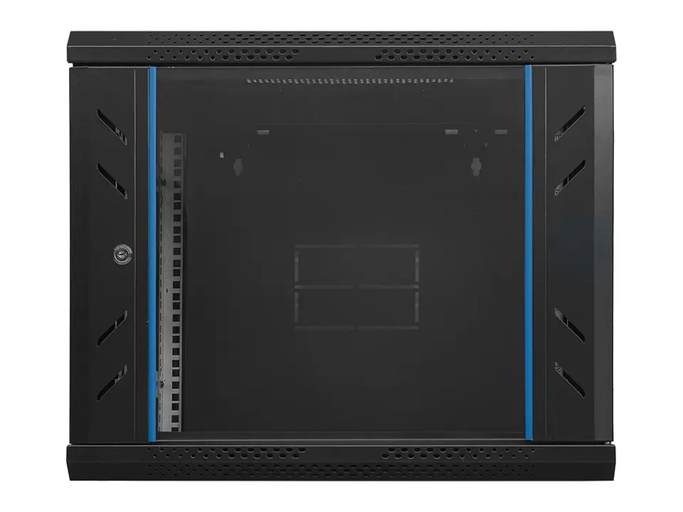 Finen WMG6609 - Gabinete de Pared 9-RU 501 x 600 x 500+100mm (Abatible, Puerta c/Vidrio de Seguridad ) 2