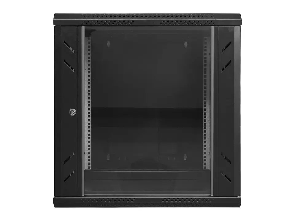 Finen WMG6612 - Gabinete de Pared 12-RU 635 x 600 x 500+100mm (Abatible, Puerta c/Vidrio de Seguridad ) 2