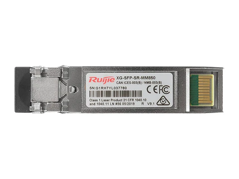 Ruijie XG-SFP-SR-MM850 - Transceiver de fibra multimodo SFP+ 10G SR, (850nm, 300m, LC)