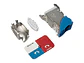 Siemon Z6A-45-S06B - Jack RJ-45 Cat6A Apantallado Z-MAX color azul. Ingreso del cable por arriba o abajo. Requiere herramienta Z-TOOL-45 - Miniatura 2