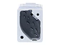 Siemon Z6A-45-S06B - Jack RJ-45 Cat6A Apantallado Z-MAX color azul. Ingreso del cable por arriba o abajo. Requiere herramienta Z-TOOL-45 - Miniatura 4