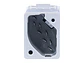 Siemon Z6A-S02B - Jack CAT6A Plano/angular Blanco - Miniatura 3