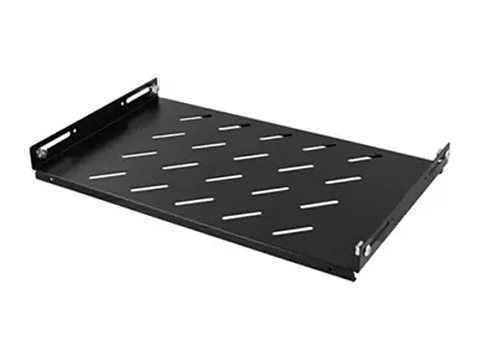 ZKTeco ZK-CH-19X1U-350 - Bandeja P/gabinete Fija Liviana 1RU 19" X 350MM - Acero Laminado Negro
