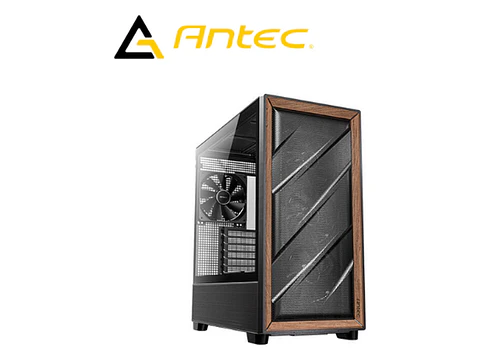 Case-PC Antec Flux Bk Mt 5FAN Gl 0-761345-10133-2