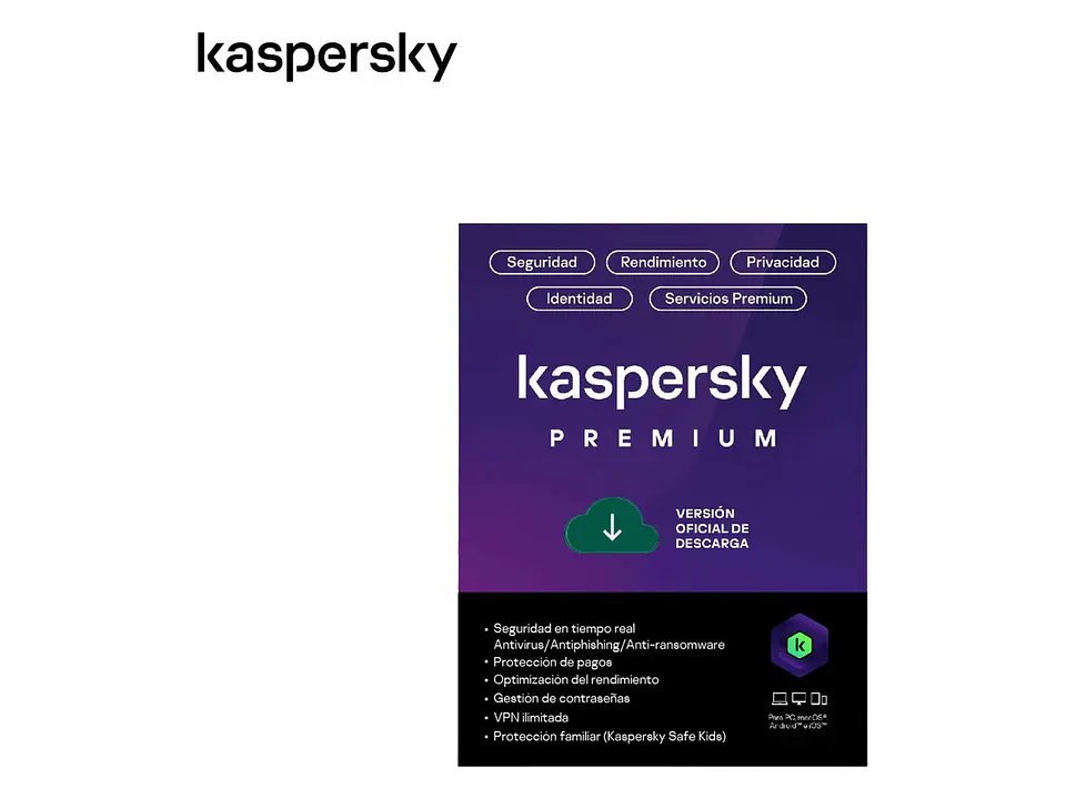 Kaspersky Premium 10PC, 1AÑO (digital) KL1047DDKFS 1