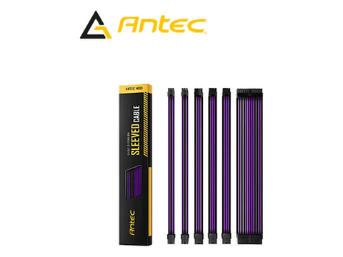 Cable Antec PSU Extension Kit Black/purple 0-761345-99944-1