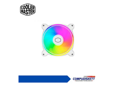 Fan Cooler Master Masterfan MF120 Halo 2 White Edition MFL-B2DW-21NP2-R2