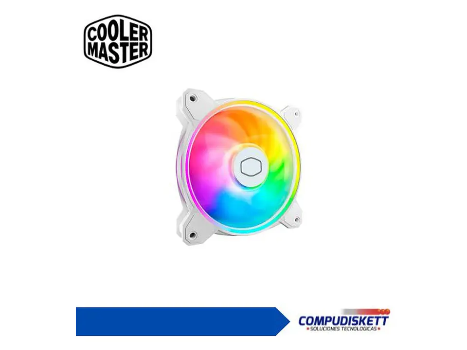 Fan Cooler Master Masterfan MF120 Halo 2 White Edition MFL-B2DW-21NP2-R2 2