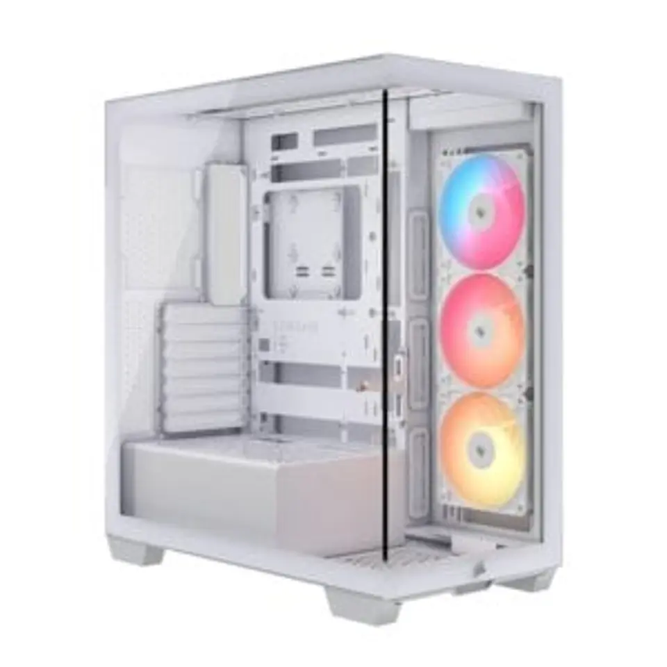 Corsair CC-9011323-WW - CASE 3500X RSR ARGB Tempered Glass White 1