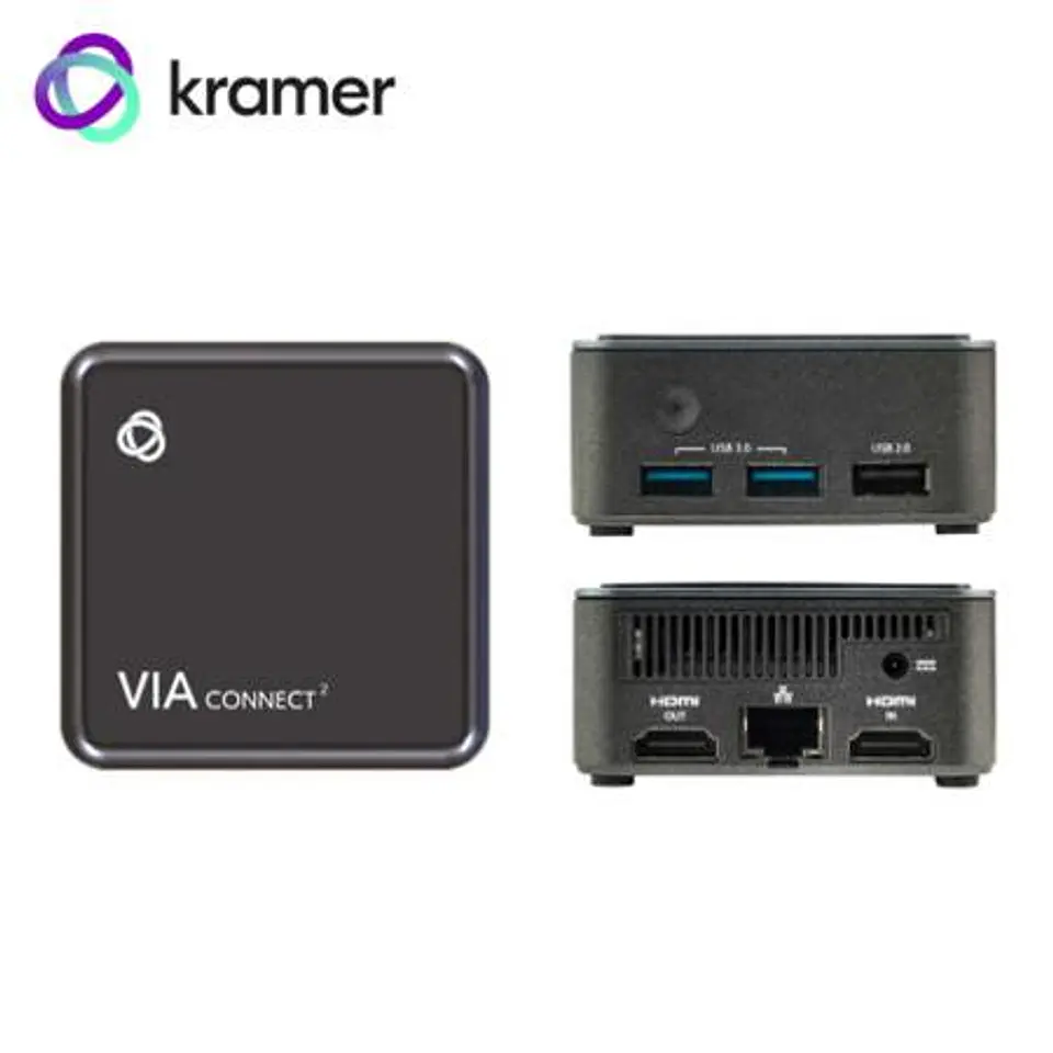 Solución Inalámbrica Kramer VIA-CONNECT2 de Presentacion y Vc (87-000290) 1