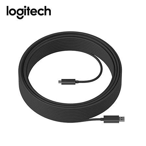 Cable Logitech B2B 25M Strong USB Superspeed Black (939-001802)