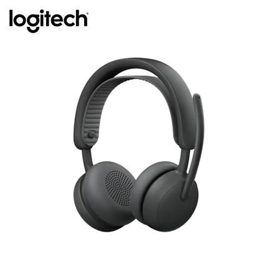 Audifono C/microf. Logitech B2B Zone Wireless 2 Es BT / USB-C - Teams Black (981-001513) 1