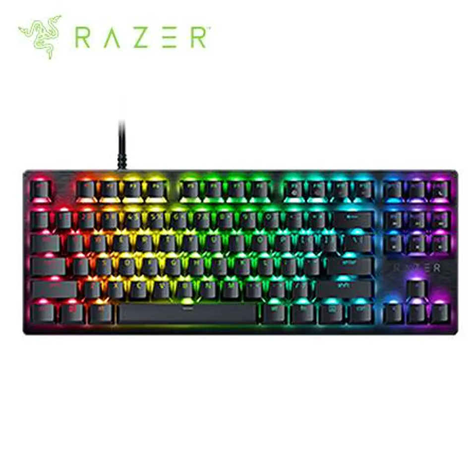 Teclado Razer Huntsman V3 X Tkl Opto Mechanical Switch Purple Sp Chroma Black (RZ03-05021700-R311) 1
