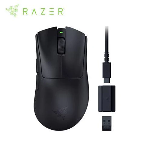 Mouse Razer Deathadder V3 Hyperspeed 26K DPI Multi-dispositivo 100H Wireless / USB-A Switch Optico 90M Black (RZ01-05140100-R3U1)