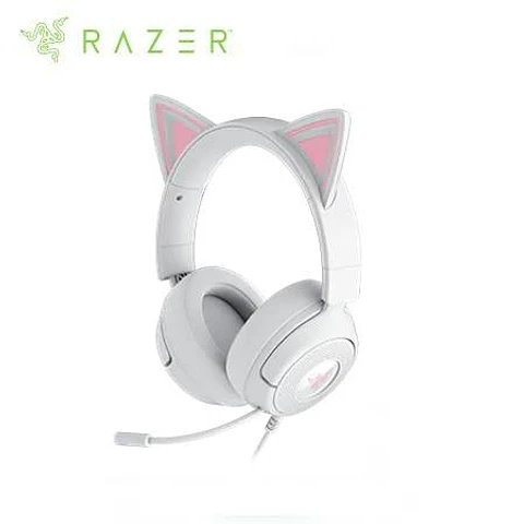Audifono C/microf. Razer Kraken Kitty V3 X Multi-platform 40MM 7.1 White (RZ04-05350300-R3U1)