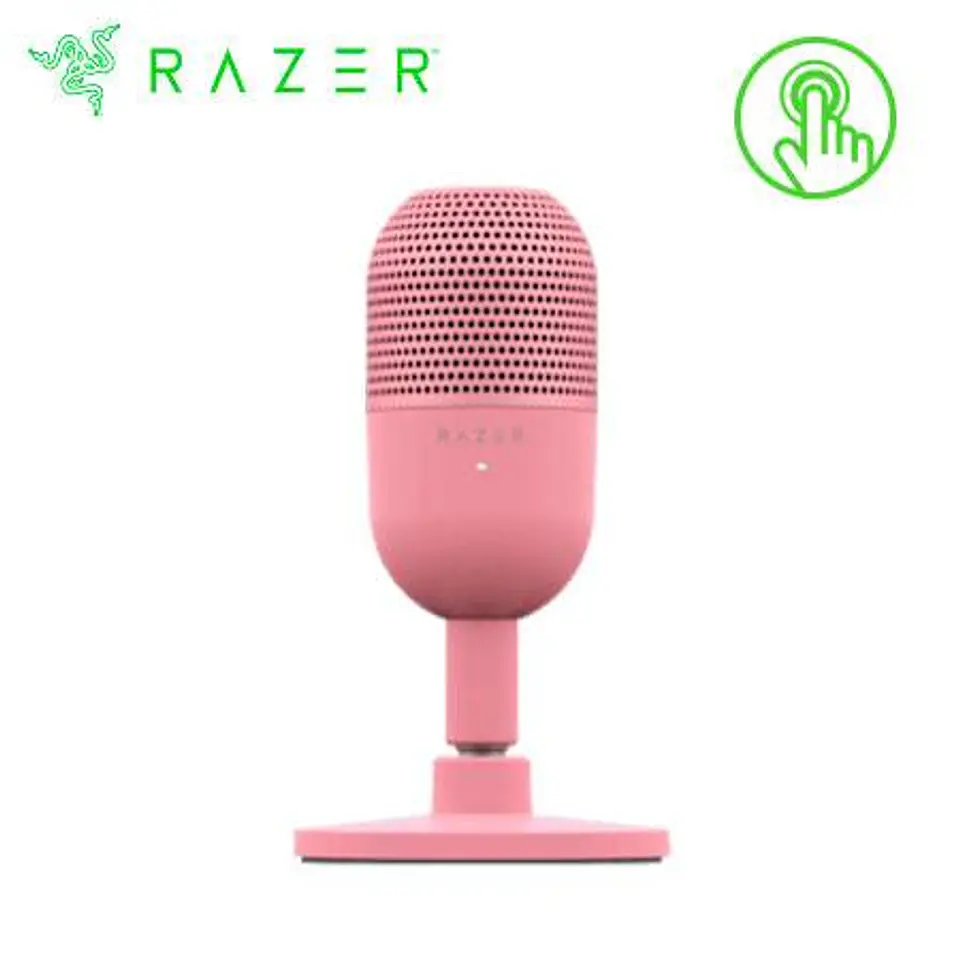 Microfono Razer Seiren V3 Mini USB Streaming Supercardioide C/n Sensor Touch Silent Quartz (RZ19-05050200-R3U1) 1