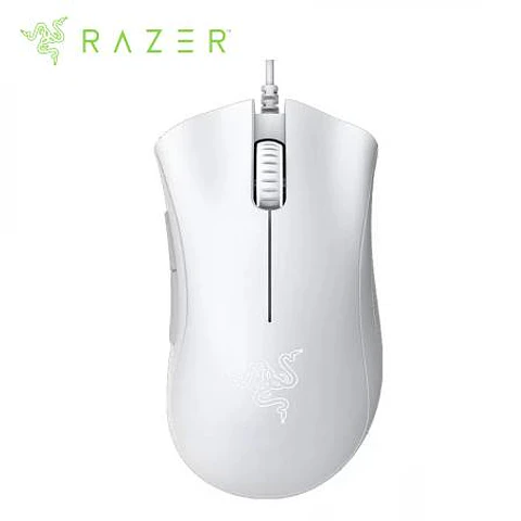 Mouse Razer Deathadder Essential 6400 DPI Switch Mechanical White (RZ01-03850200-R3M1)