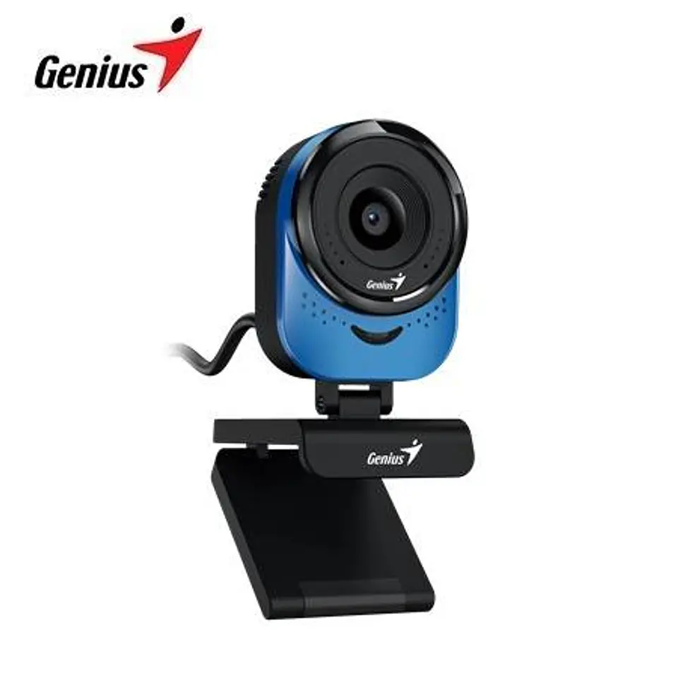 Camara Genius Facecam 1000X Q Hd 720P Rotación de 360° USB Blue (32200009401) 1