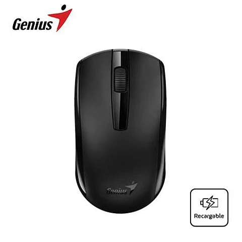 Mouse Genius Recargable Wireless ECO-8100 Blueeye Black (31030046400)