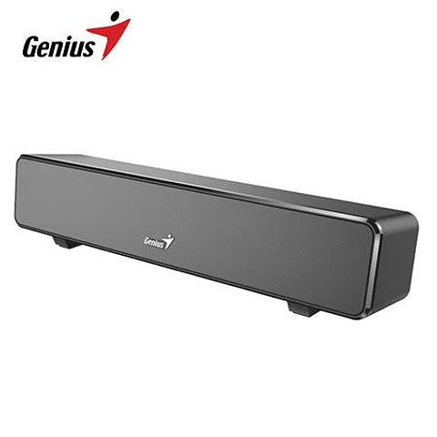 Parlante Genius Sound Bar 100 Mini 6W 3.5MM USB Power Black (31730024400)