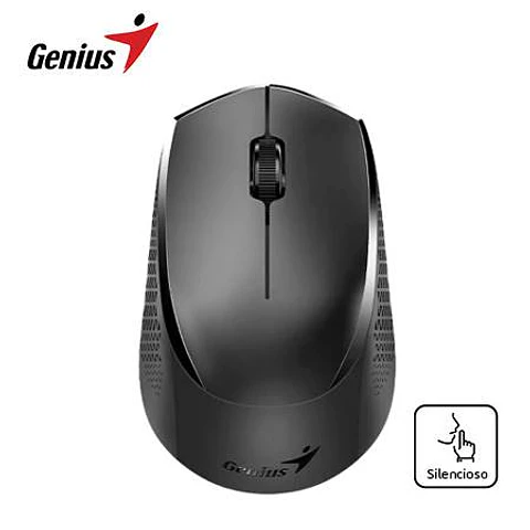 Mouse Genius Dual Wireless/bt NX-8000S BT Blueeye Silent Ergonomico Black (31030034401)