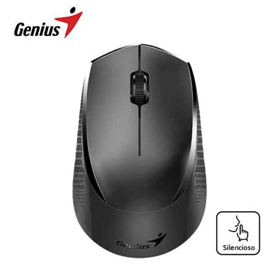 Mouse Genius Dual Wireless/bt NX-8000S BT Blueeye Silent Ergonomico Black (31030034401) 1