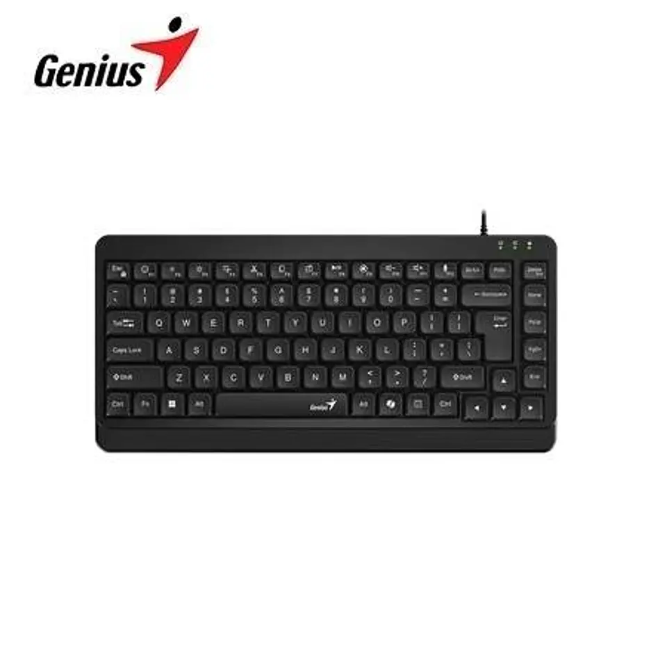 Teclado Genius Luxemate 109 Tkl AI Copilot Compacto USB Sp Black (31310060401) 1