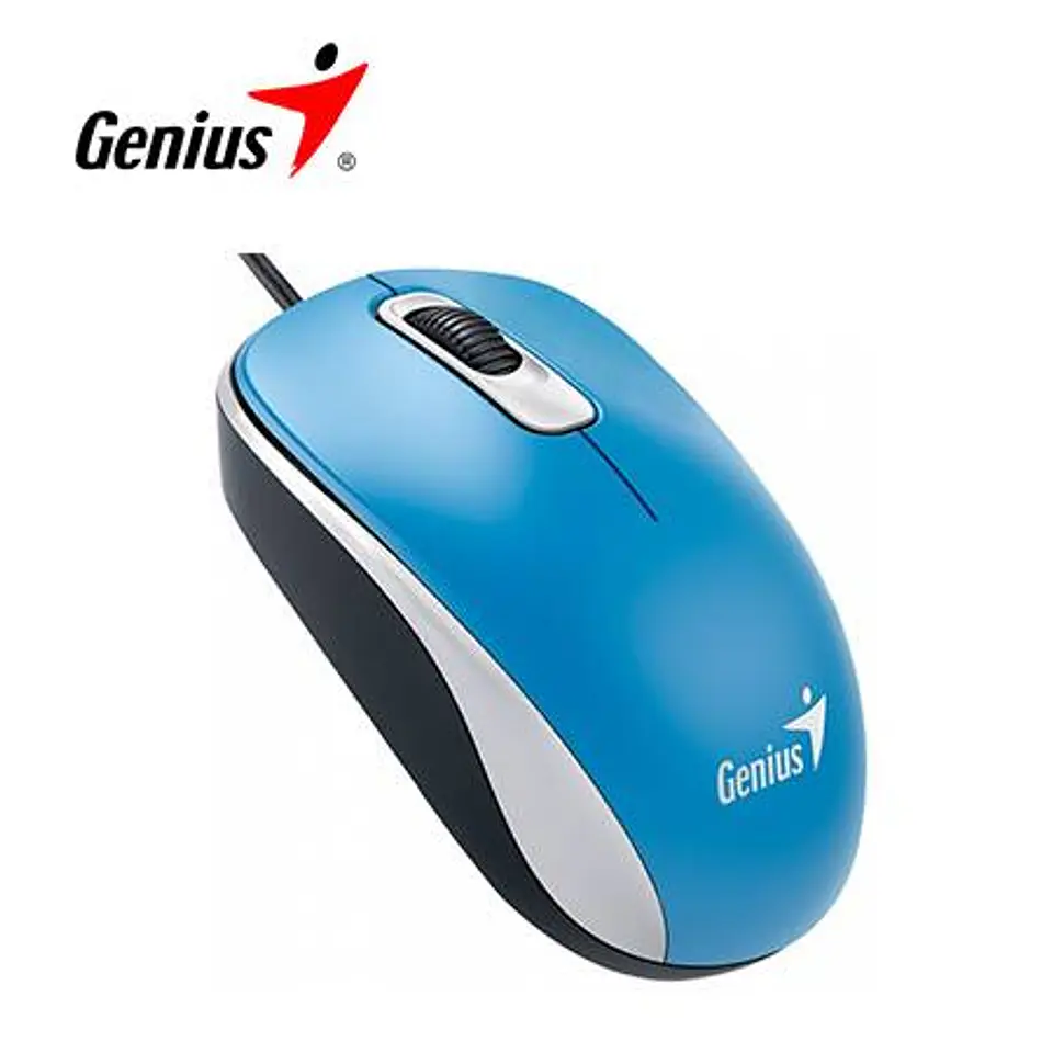 Mouse Genius DX-110 USB Optico 1000 DPI Blue (pn 31010116103) 1