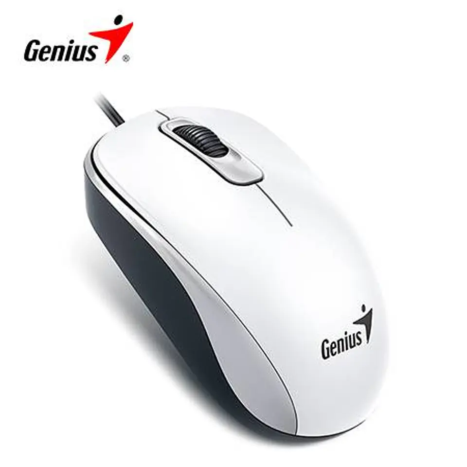 Mouse Genius DX-110 USB Optico 1000 DPI White (pn 31010116102) 1