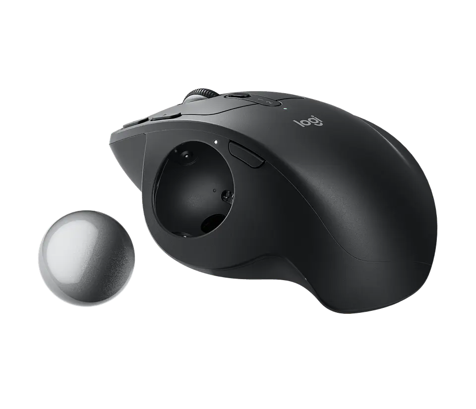 Logitech 910-007261 - Mouse Mx Ergo S Advanced Trackball Wireless Bolt/bluetooth USB-C Black 2