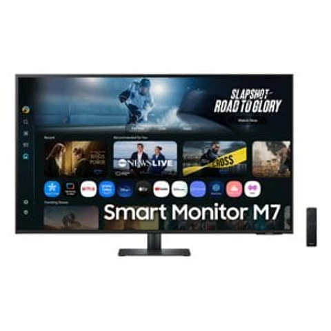 Samsung LS43FM700ULXPE - Monitor Smart AI 43" PLANO UHD 60HZ TIZE
