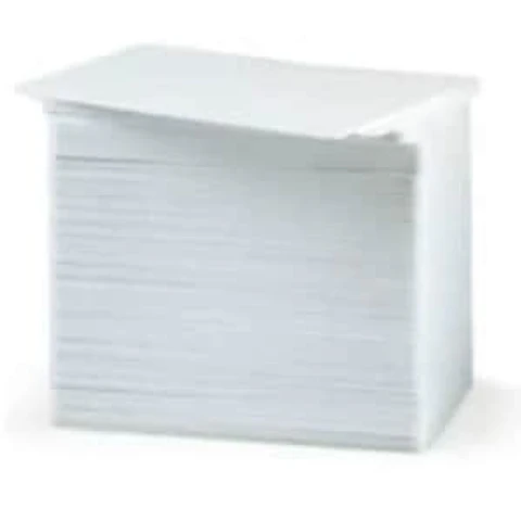 Zebra 104523-111 - Zebra White Pvc Cards 30 Mil 500 Cards