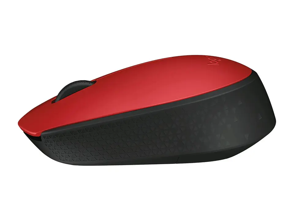 Logitech 910-004941 - Mouse óptico inalámbrico M170, ambidiestro, receptor USB, 2.4 GHz, Rojo 4
