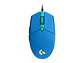 Logitech 910-005795 - Mouse G203 Lightsync Optical 8000 DPI RGB Blue - Miniatura 4