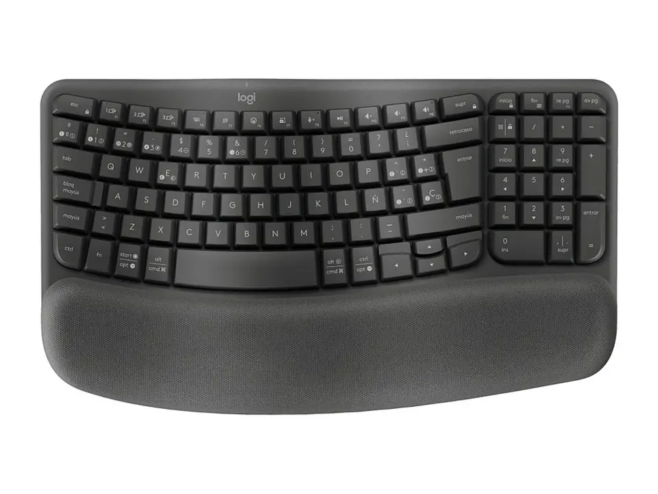 Logitech 920-012325 - Wave Keys for Business (Graphite) - Brow 1