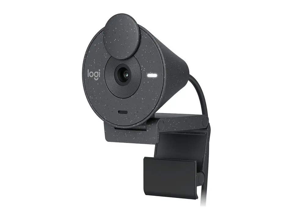 Camara Logitech Brio 300 FHD 1080P USB-C Black (960-001413) 1