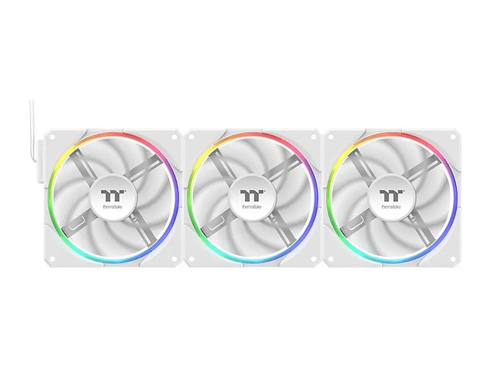 Fan Cooler Thermaltake TS120 Ex RGB White 3-PACK CL-F207-PL12W-A 3