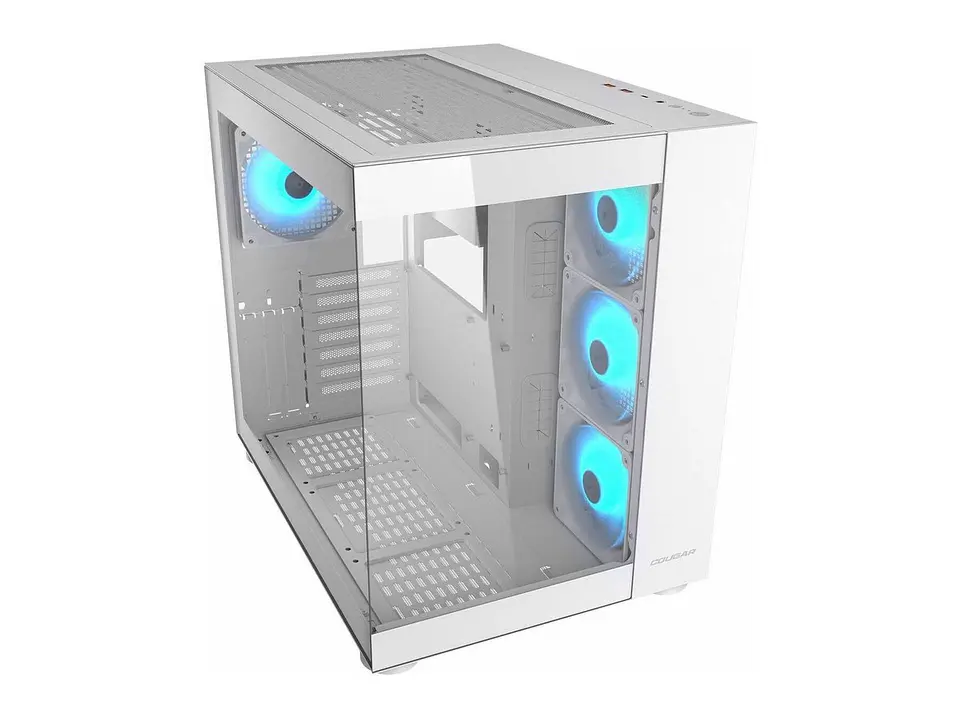 Cougar 385KA10.0002 - FV150 RGB-case FV150 RGB White ATX Dual 1