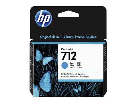 HP 3ED67A - Tinta HP712 29 Ml Cian