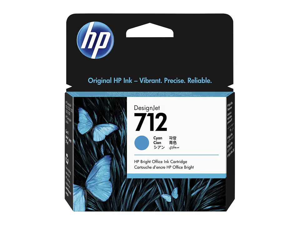 HP 3ED67A - Tinta HP712 29 Ml Cian 1