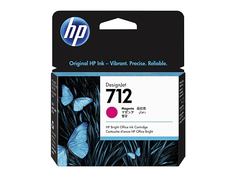 HP 3ED68A - Tinta HP712 29ML Magenta