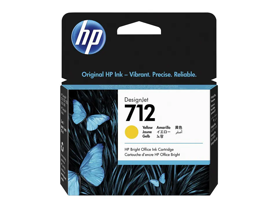 HP 3ED69A - Tinta HP712 29 Ml Amarillo 1