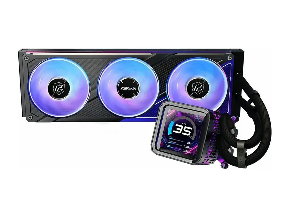 Asrock 90-APGA36-BAAGA5 - AIO Liquid Cooler Phantom Gaming 360 LCD 1
