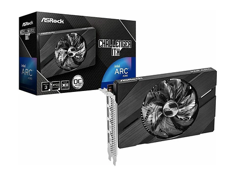 Asrock 90-GA3KZZ-00UANZ - Graphic Card Intel Arc A380 Cli 6GO