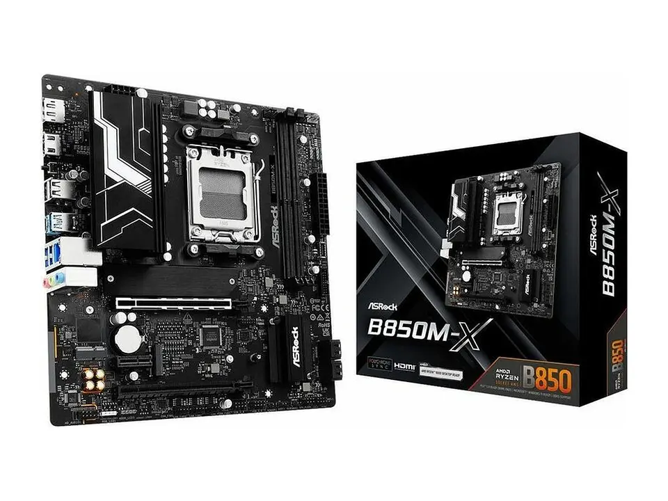 Asrock 90-MXBSG0-A0UAYAZ - Motherboard B850M-X R2.0 AMD DDR5 1