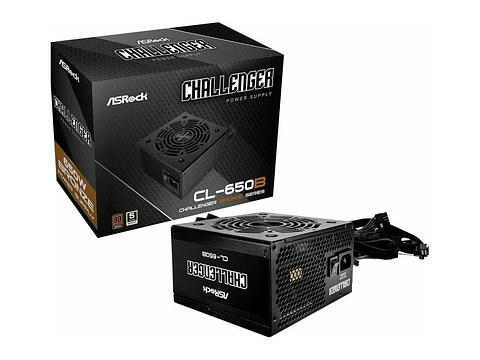 Asrock 90-UXC065-BNUAAA - Power Supply CL-650B 80PLUS Bronze Certi
