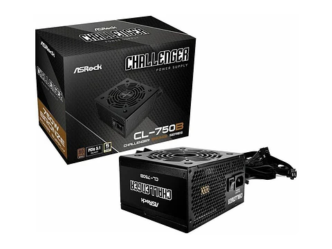 Asrock 90-UXC075-BNUAAA - Power Supply CL-750B 80PLUS 450W Bronze